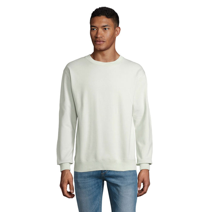 Sweat unisexe promotionnel COLUMBIA Vert Cremeux
